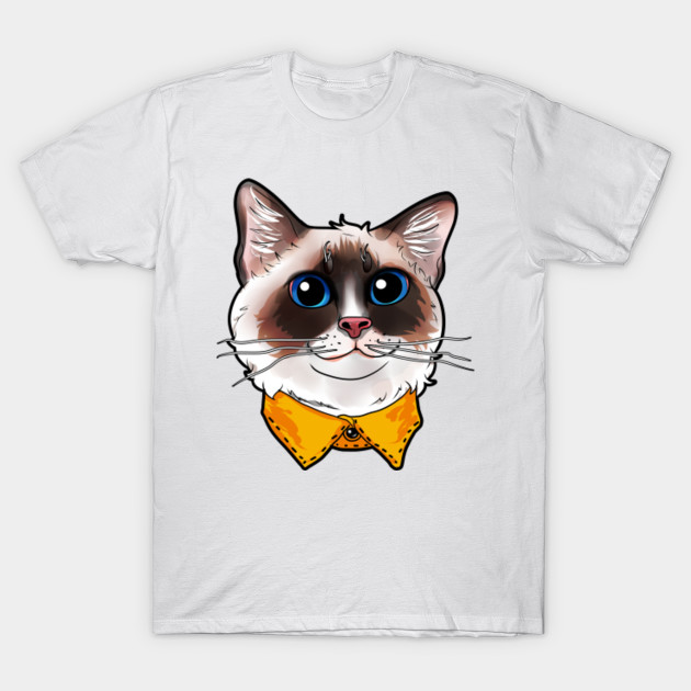 Ragdoll Cat Face Cats funny cute sweet Kitty gift